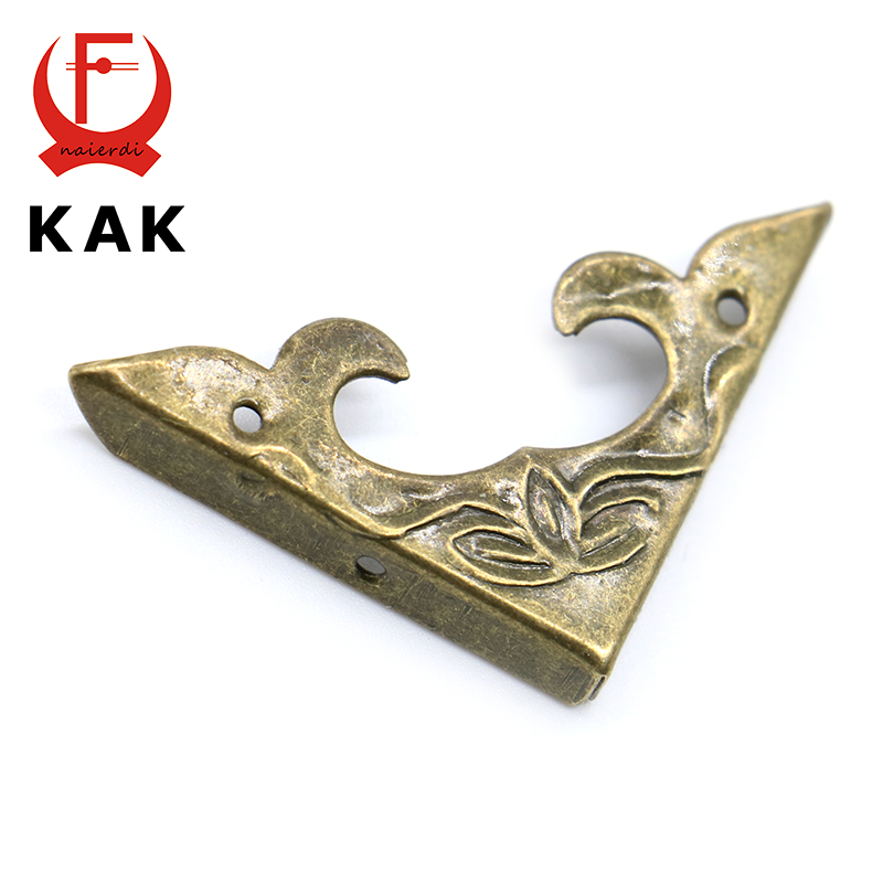 Furniture Hardware Brass - Antique bronze protetores decorativos artesanato, livro