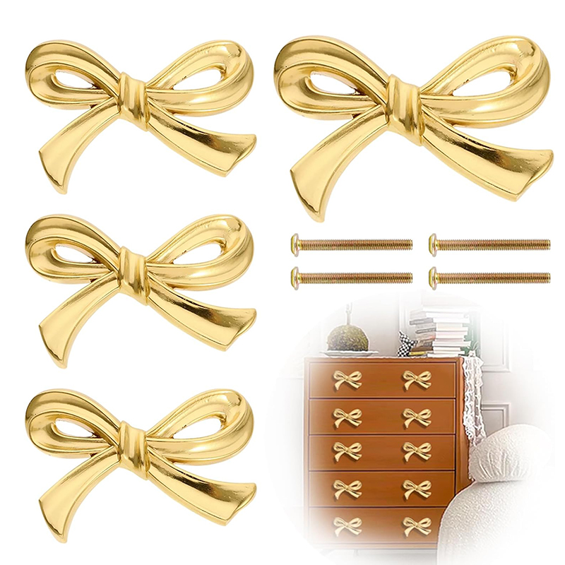 Furniture Hardware Brass - 2/4/8 Peças Puxadores de Gaveta e