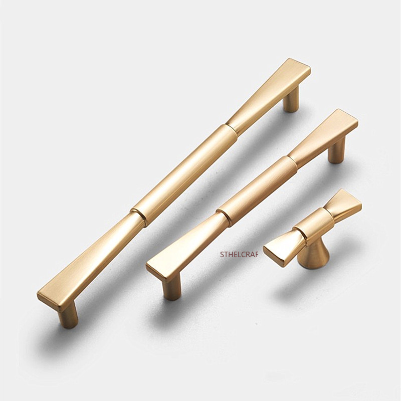 Furniture Hardware High End - 1pc europeu armário de cozinha alças