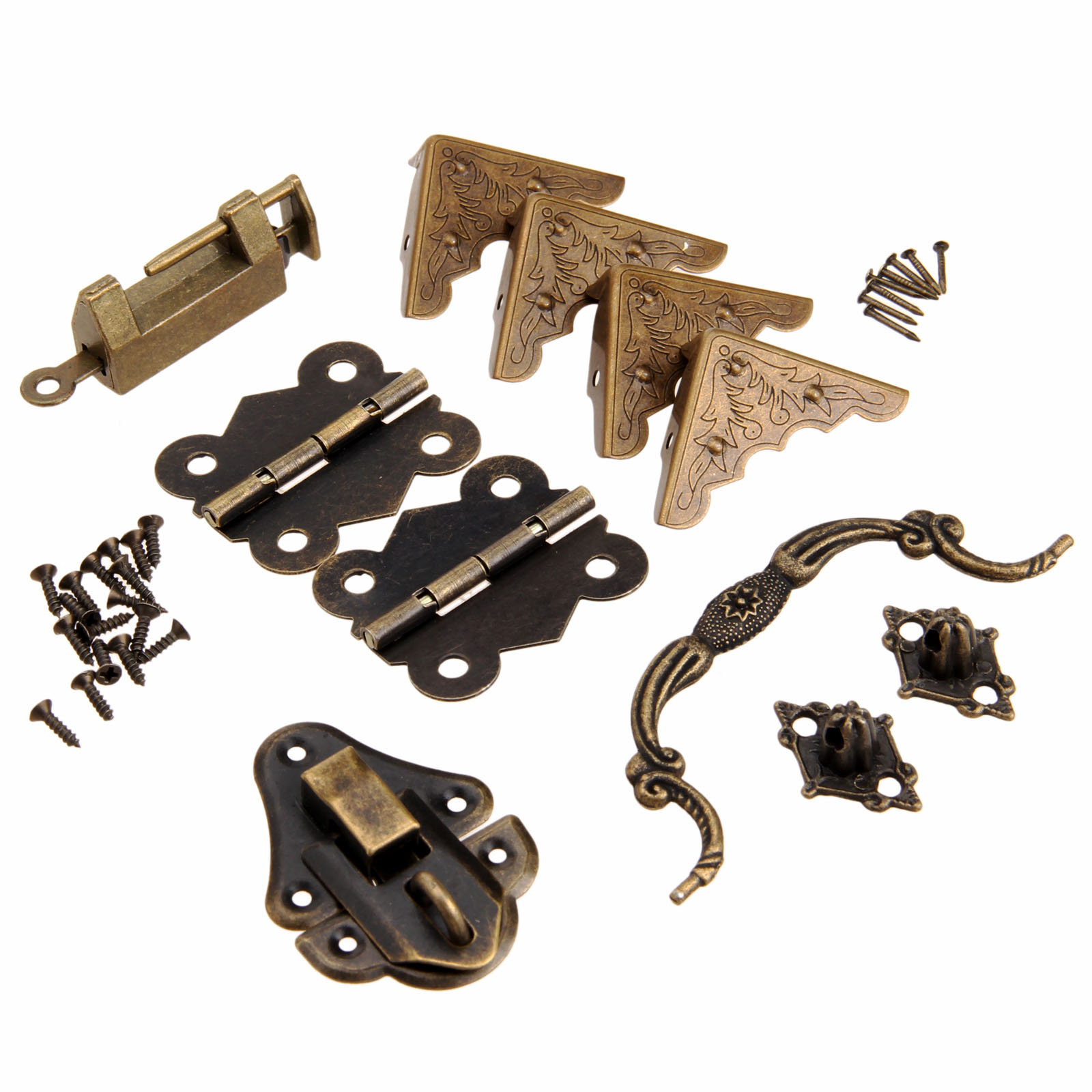 Furniture Hardware Brass - 9 pçs/pçs/set acessórios para móveis de