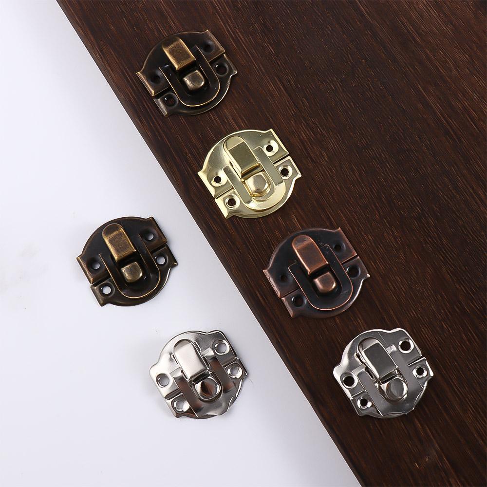 Furniture Hardware Brass - Cadeado De Madeira Antigo Com Parafuso