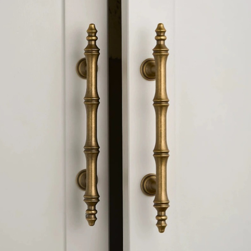 Puxadores de Latão Vintage par - Furniture Hardware High End avaliação e preço