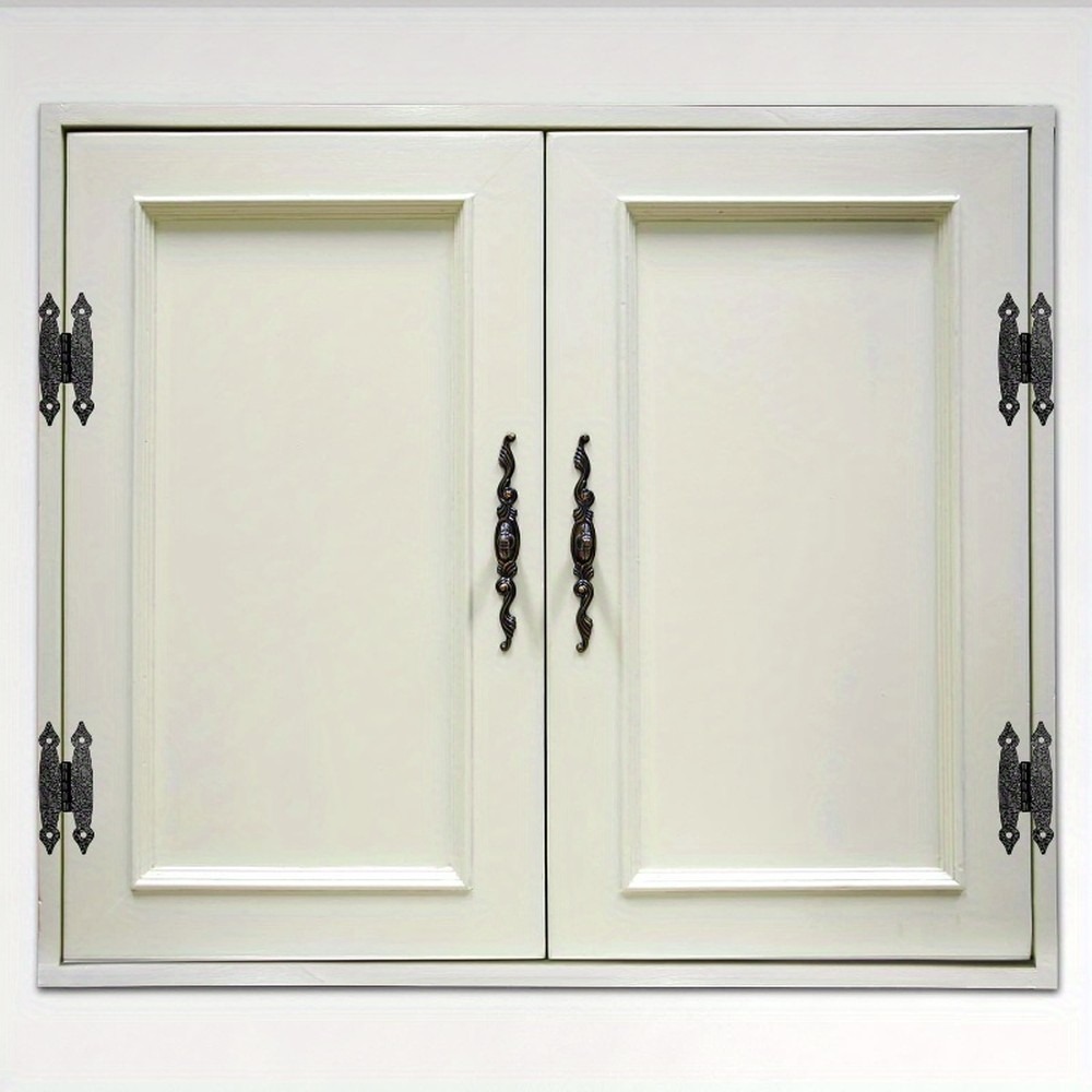 10 Peças de Dobradiças Decorat - Furniture Hardware Brass avaliação e preço