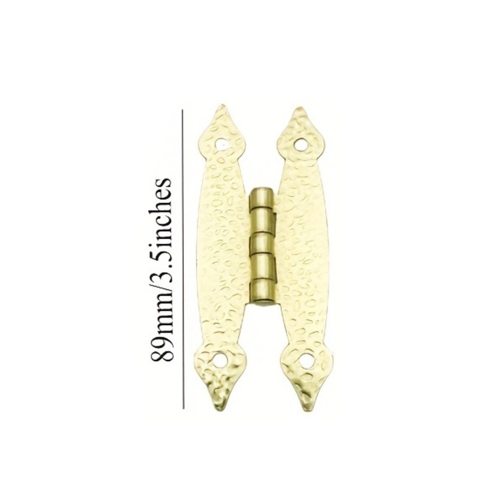 10 Peças de Dobradiças Decorat - Furniture Hardware Brass avaliação e preço