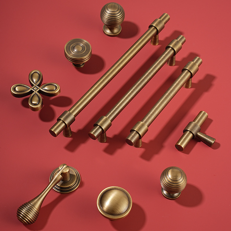 Alça de armário de latão sólid - Furniture Hardware High End avaliação e preço