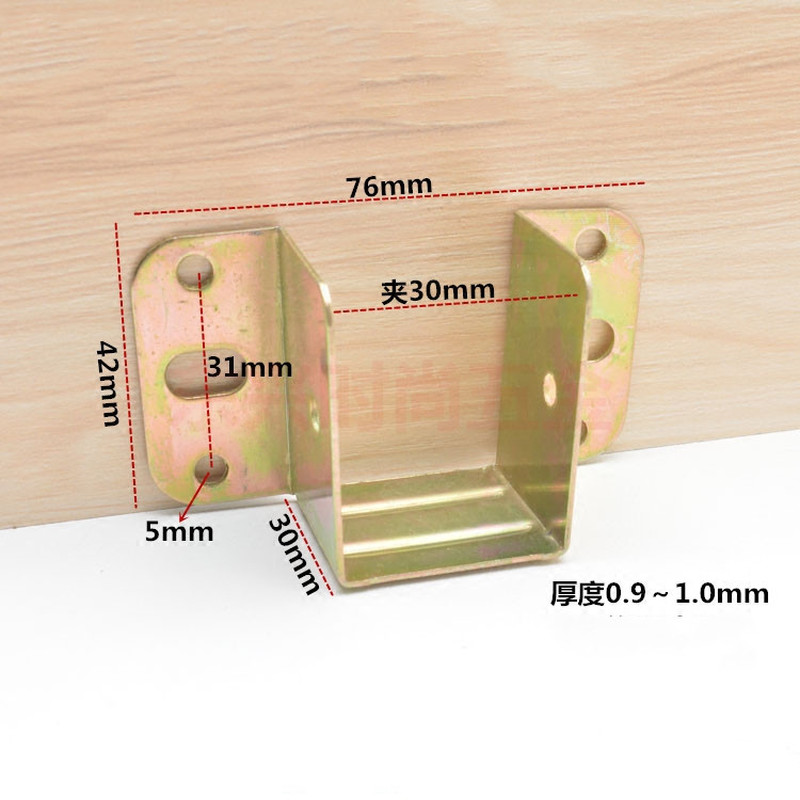 8 pçs suporte de feixe de cama - Furniture Hardware For Bed avaliação e preço
