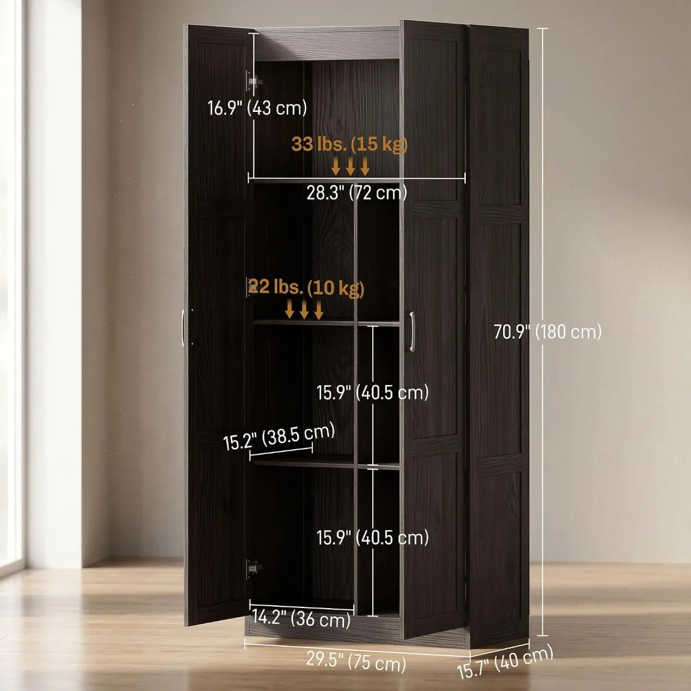 Armário de Cozinha HOMCOM de 7 - Soft Close Hinge avaliação e preço