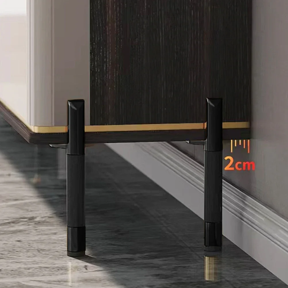4 pçs metal móveis perna ajust - Furniture Hardware For Bed avaliação e preço