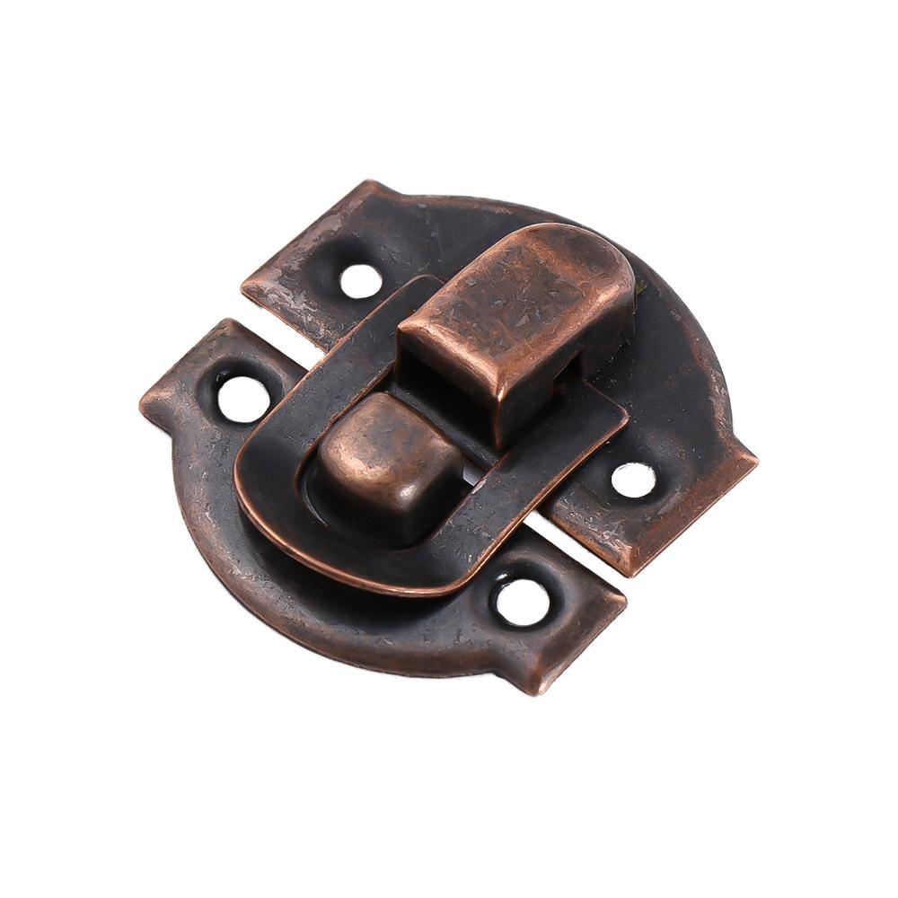 Cadeado De Madeira Antigo Com  - Furniture Hardware Brass avaliação e preço